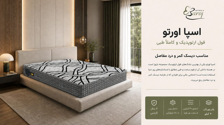 تشک باروژ مدل اسپا اورتو